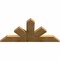 Ekena Millwork Saratoga Rough Sawn Timber Gable Bracket, Western Red Cedar, 48"W x 24"H x 2"D x 6"F, 12/12 Pitch GBW048X24X0206SAR00RWR - alternate 5